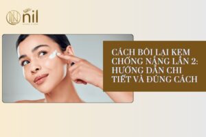 Cách bôi lại kem chống nắng lần 2