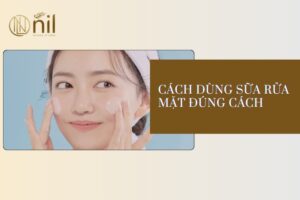 cach dung sua rua mat dung cach
